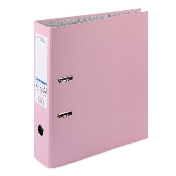 Регистратор Pastel 75 мм, 10 шт, Classic Lite A4 арочный механизм, персиковый EC1026220, Expert Complete