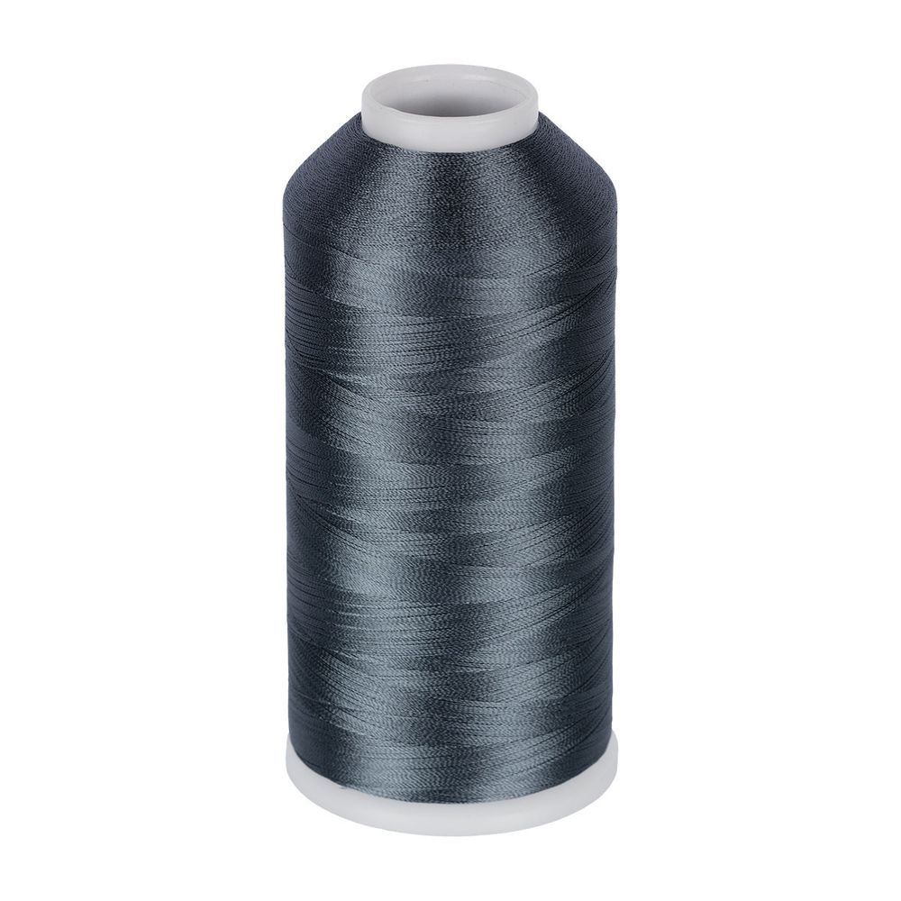 Нитки вышивальные Gamma V120/2, 5000 ярдов, 4570 м, 3465 т.серый