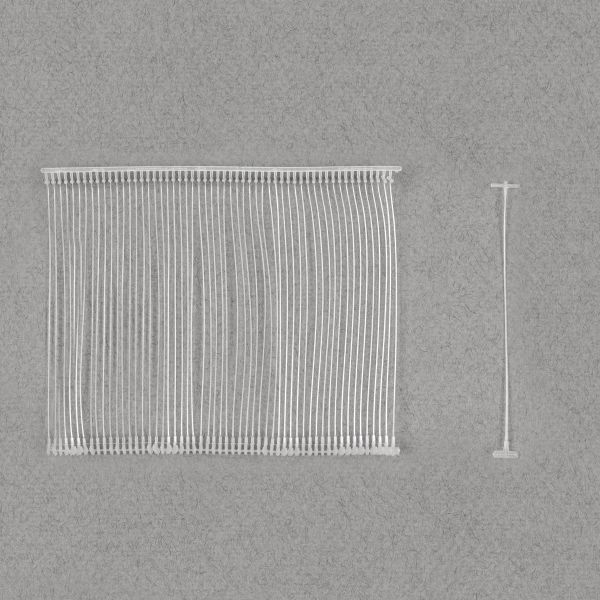 Держатели этикеток к этикет пистолету 75 мм, 5000 шт, прозрачный, Micron TPS-01