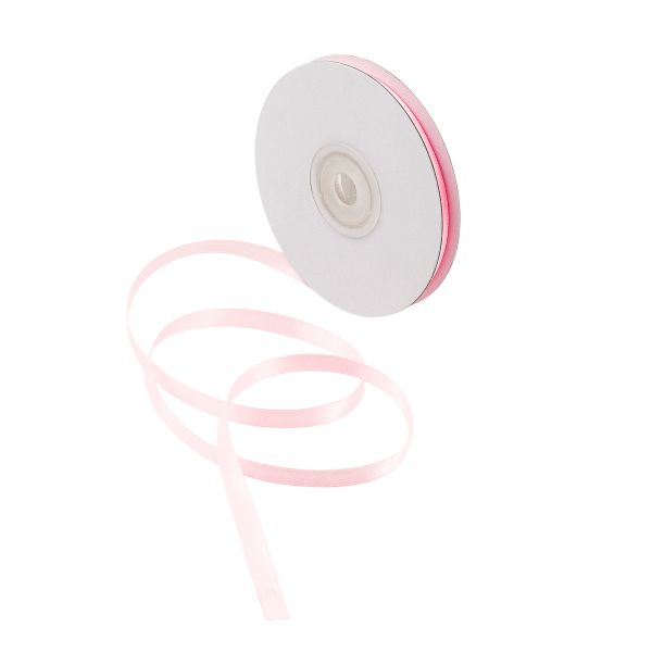 Лента атласная 2-сторонняя 6.0 мм / 22.86±1 метров, C1039 светло-розовый, 6102-0008, Globus