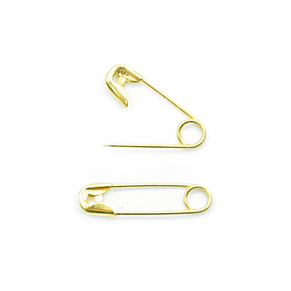 Булавки английские 19-38мм, латунь, 100 шт, Pony