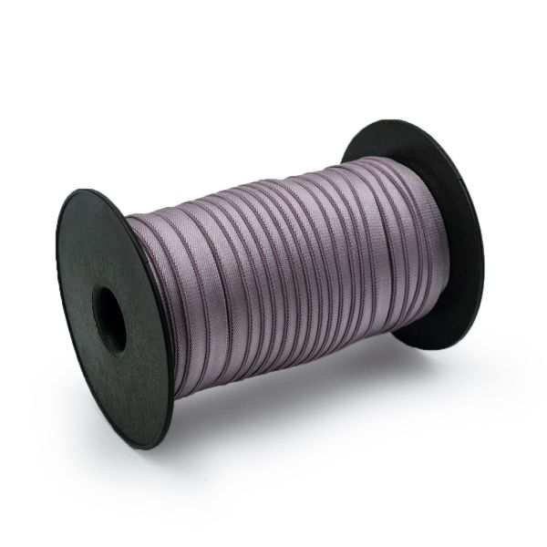 Резинка бельевая (бретелечная) блестящая 10.0 мм / 50 метров, грязно-розовый, ML177.010