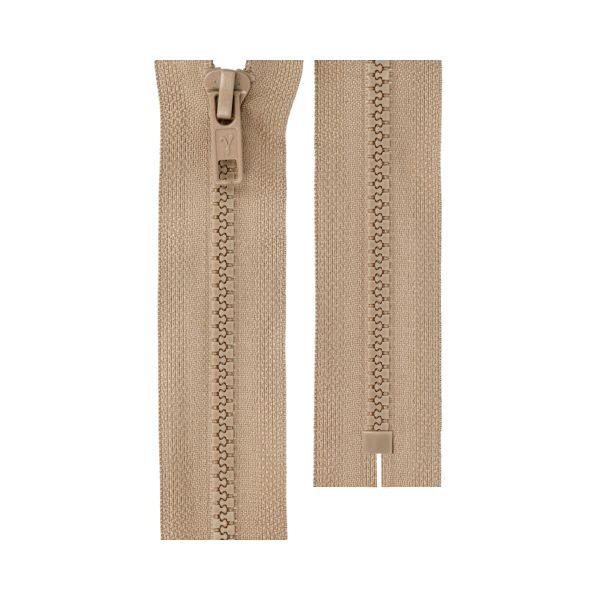 Молния трактор Т5 (5 мм) 1 зам., н/раз., 18 см, 282 серо-бежевый, G3051 Gamma, 10 шт