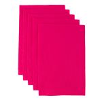 Фетр листовой 1 мм, 20х30 см, 5 шт, 024 малиновый, Blitz FKC10-20/30