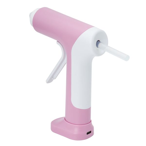 Клеевой пистолет для творчества аккумуляторный 20Вт, для стержней ⌀7 мм