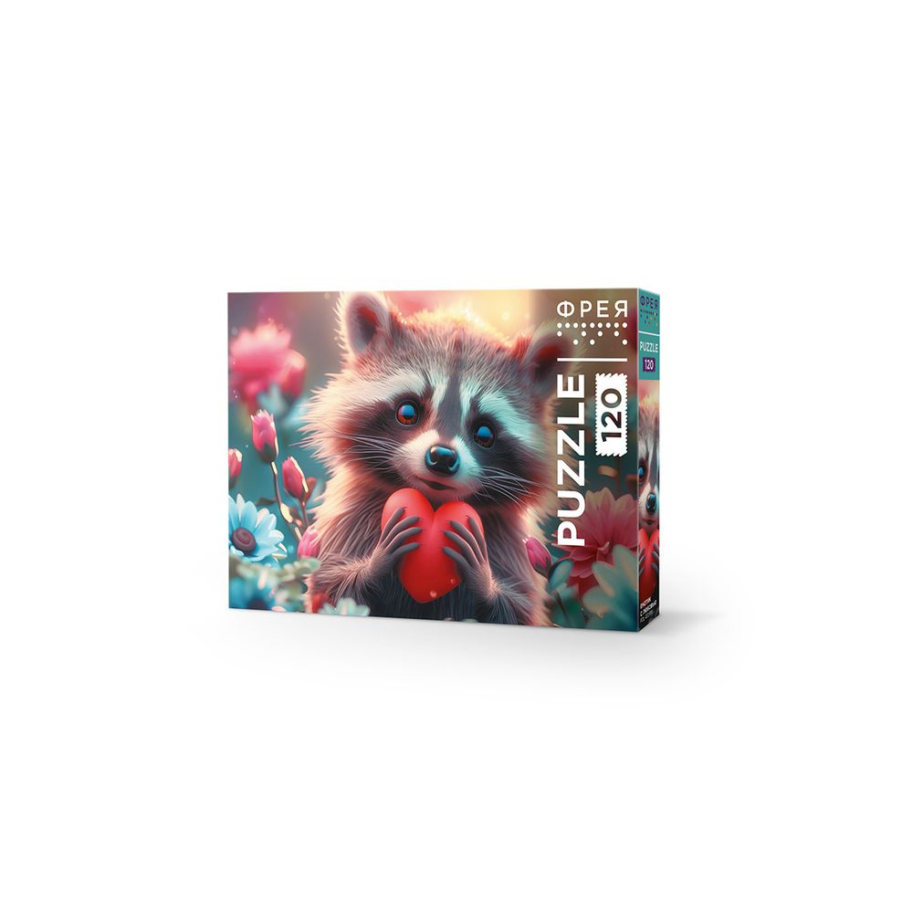 Пазл 120 элементов, PZL-120/09 Енотик с любовью, Фрея