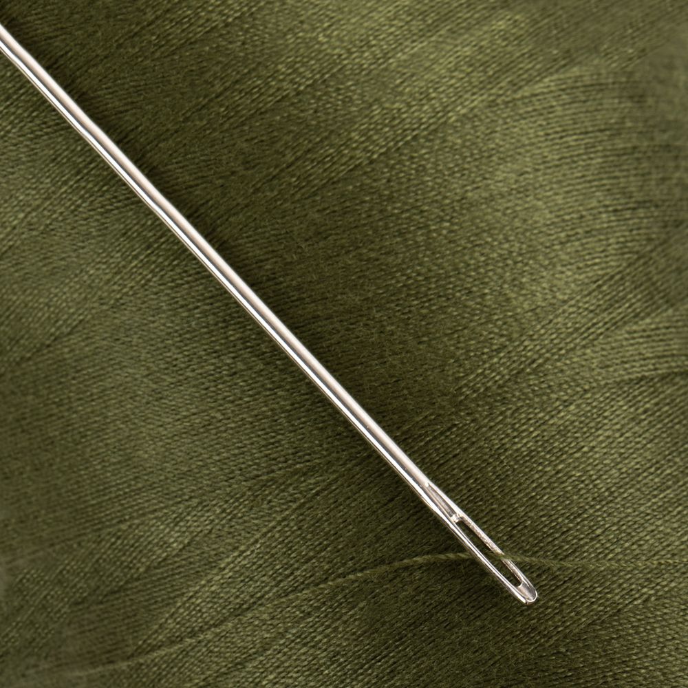 Нитки универсальные Nitka 40/2, 4570 м (5000 ярд) / 1 кат., 421 т.хаки