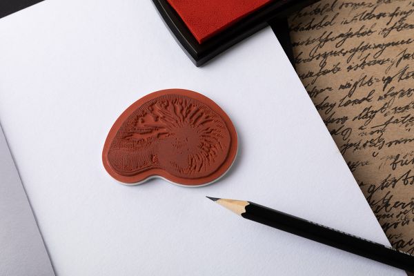 Штамп 5.8х5.8 см, 07 Морская раковина, Mr.Painter TSM-03