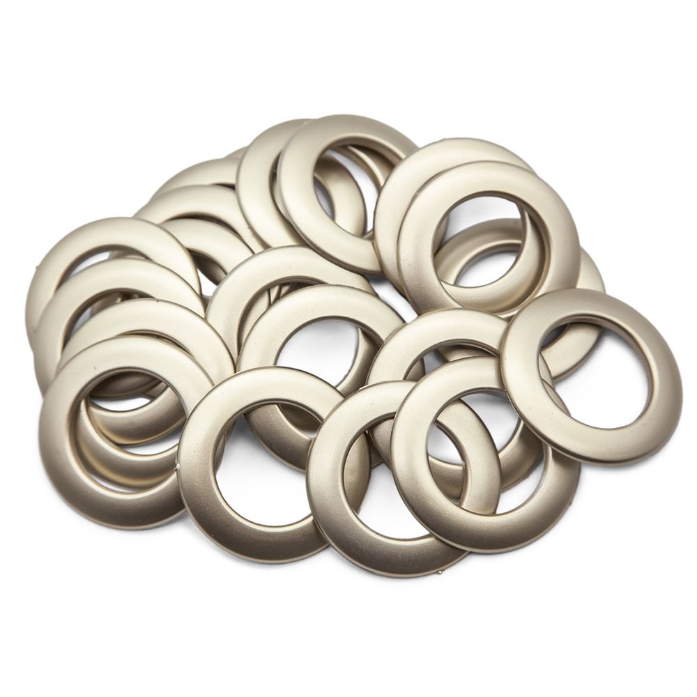 Люверсы шторные ⌀35 мм, мат. золото, 13, Belladonna, 10 шт