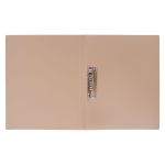 Папка с металлическим прижимом A4 700 мкм 20 мм, 6 шт, бежевый new EC210700127, Expert Complete