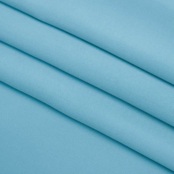Штапель 110 г/м², 145 см / 2 метра, TBY-Vi-30-37.2, цв.37 голубой