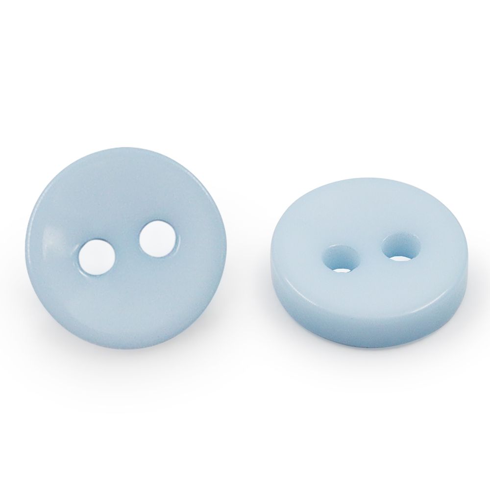 Пуговицы 2 прокола 14L, 9 мм, (Blue1 (синий1)), NE74, 144 шт