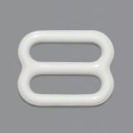 Рамки-регуляторы для бюстгальтера металл 14.0 мм, белый, 100 шт