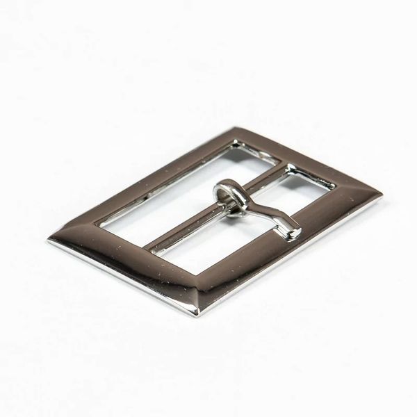 Пряжка ременная металл 20 мм (внешн. 29х22 мм), 10 шт, никель, BIG