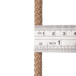 Шнур отделочный ⌀7.0 мм / 100м (хлопок 21%, полиэстер 79%) (бежевый), Р5286