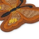 Термоаппликация Бабочка, 5.4х7см, Hobby&Pro (коричневый)