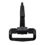 Карабин пластик 30 мм, черный, 50 шт