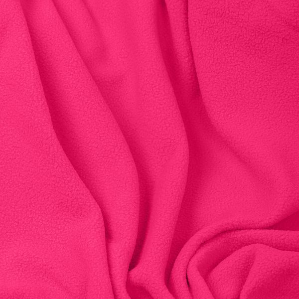Флис 2-сторонний 190 г/м², 150 см / 2 метра, TBY-0059-338.2, цв.F338 неон розовый