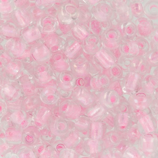 Бисер Zlatka 8/0 (2.9 мм), 100 г (10х10 г), №0210 розовый, GR