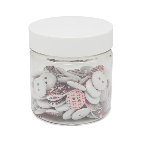 Украшения декоративные пуговицы деревянные Орнаменты №2, 15 мм, 100 шт