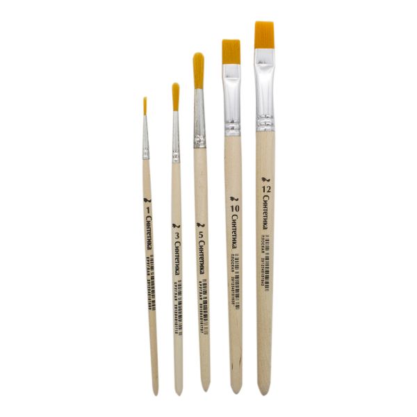 Набор 5 кистей 