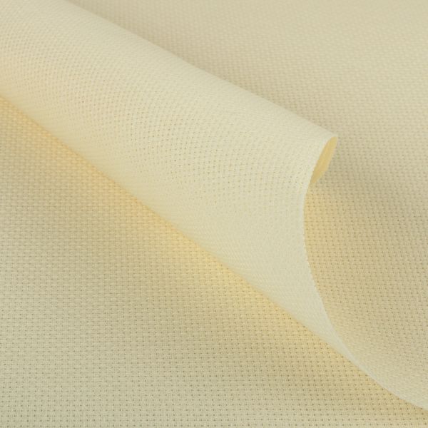 Канва Aida 14 ct, 50х50±2 см, кремовый, Gamma