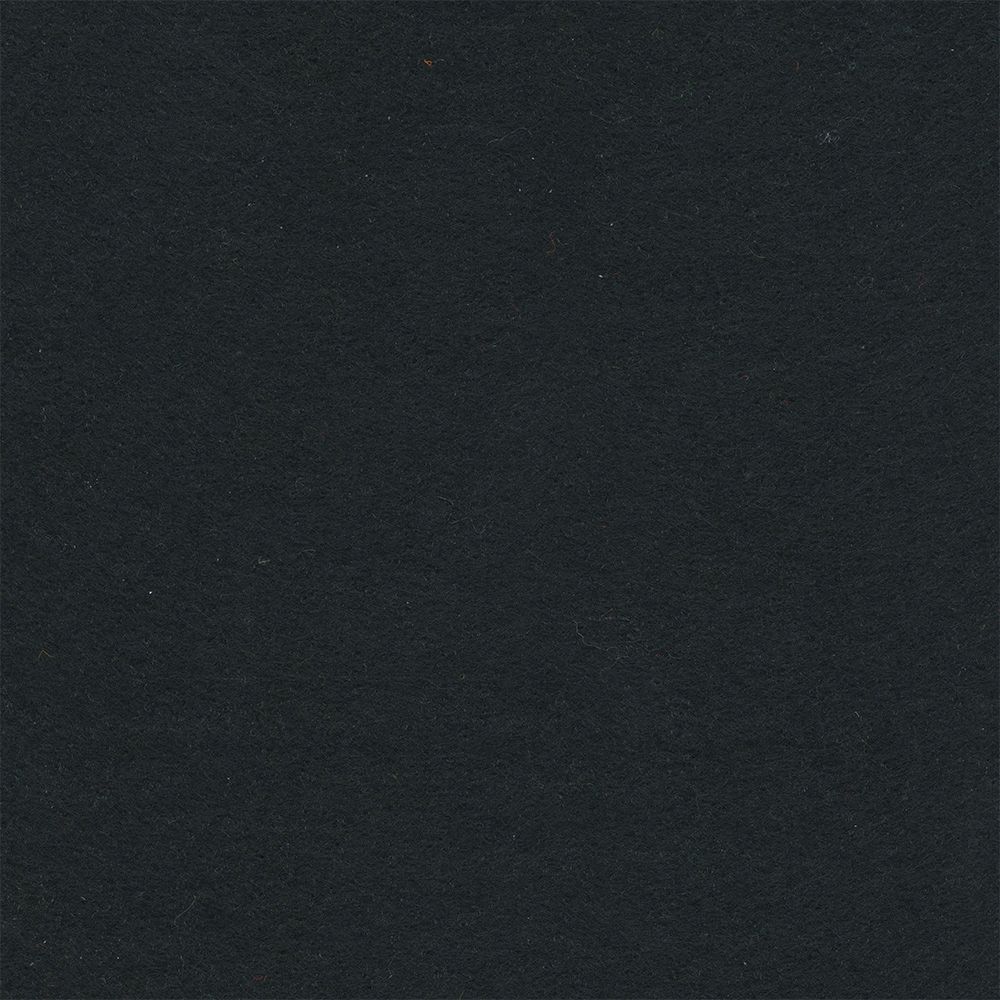 Фетр рулонный мягкий 1.0 мм, 150 см, рул. 10 метров, (FKC10), 060 черный, Blitz