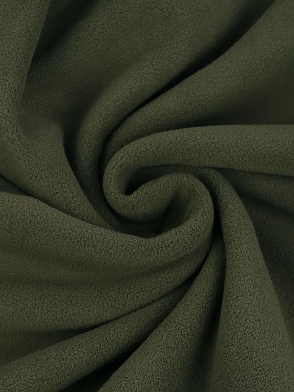 Флис 2-сторонний 290 г/м², 150 см / 2 метра, TBY-0290-S078.2, цв.S078 олива