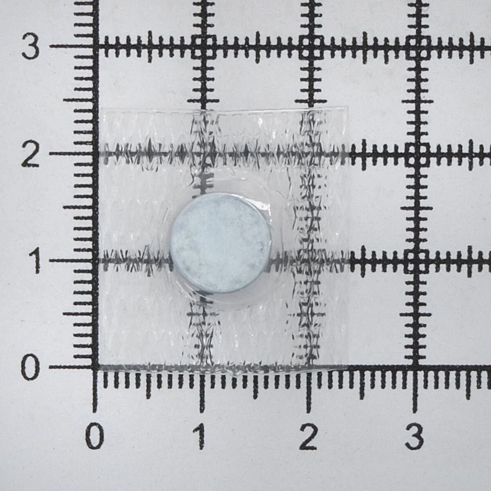 Кнопка магнитная металл пришивная ⌀10.0 мм, set комплект, 4 шт, BIG
