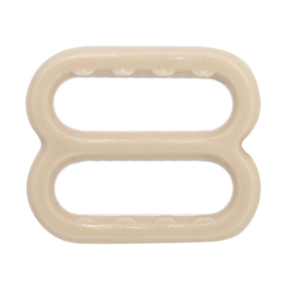 Рамки-регуляторы для бюстгальтера пластик 10.0 мм, бежевый, 100 шт, 512050-4