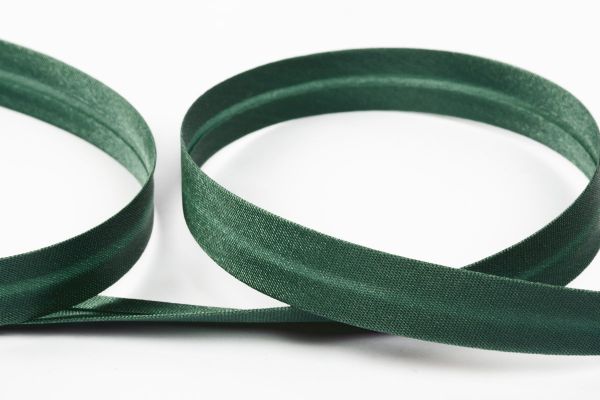 Косая бейка атласная 15 мм / 132±1 метра, 139 салатовый, Gamma GK-15P