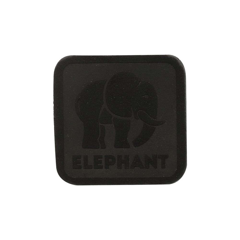 Термоаппликация из замши Elephant 3,69х3,72см, 100% кожа, 433 черный, 5 шт