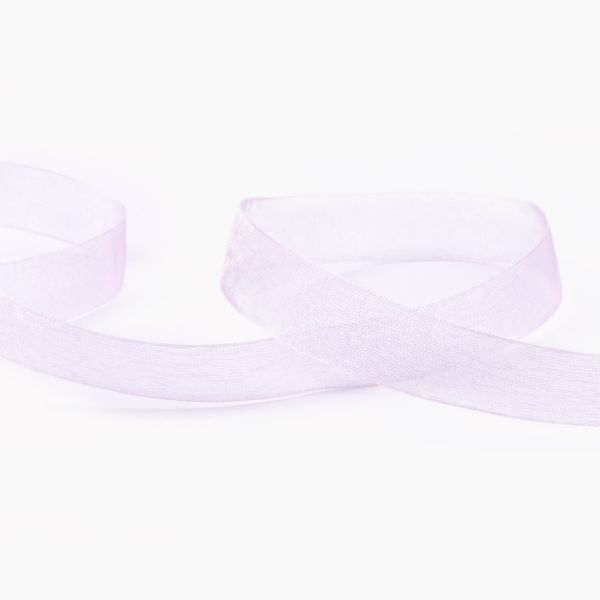 Лента капроновая (органза) 15.0 мм / 22.8±1 метра, 056 бл.сиреневый, Blitz OR-15