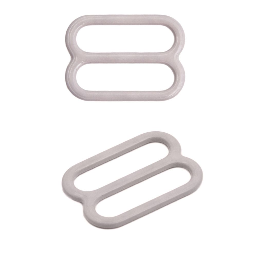 Рамки-регуляторы для бюстгальтера металл 12.0 мм, C154 св.серый, 100 шт