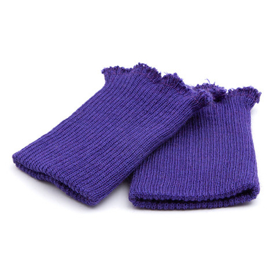 Манжеты трикотажные 6.5х10.0 см, 1 пара, тонкие, 417/8 ирида