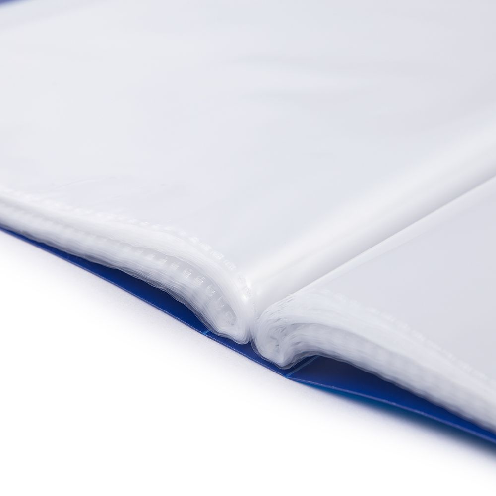 Папка с вкладышами 80 л. A4 700 мкм 25 мм, волокно, 4 шт, синий new EC211930002, Expert Complete