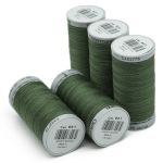 Нитки суперкрепкие Gutermann Extra Strong M782, 100м, 931 зеленый мох, 5 катушек