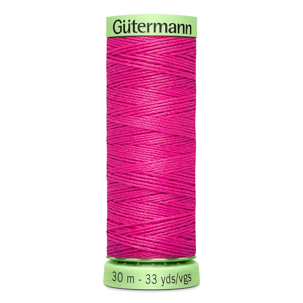 Нитки отделочные Gutermann Top Stitch, 30м, 733 розовая фуксия, 5 катушек