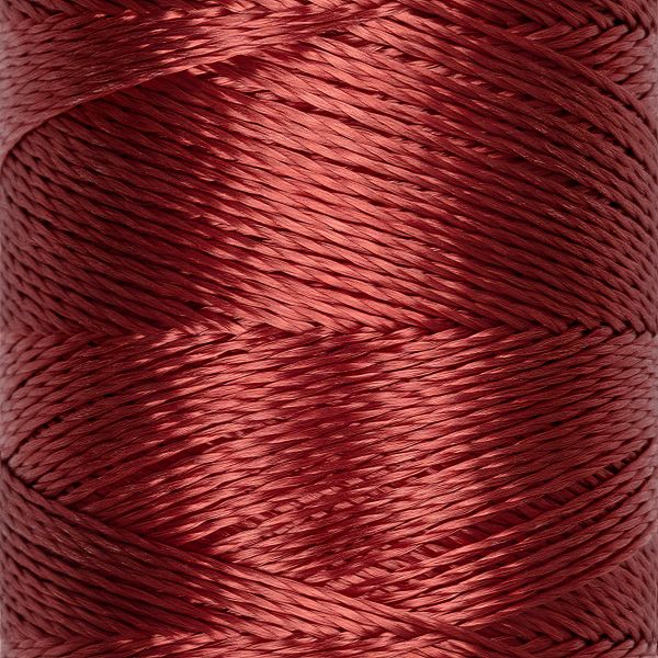 Нитки вышивальные Gamma V150/2, 10х200 ярдов, 3049 красно-коричневый