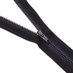 Молния трактор Arta Т5 (4.5 мм) 1 зам., 25 см, н/раз., цв. 077 черный, уп.10 шт