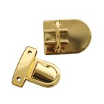 Замок портфельный, 36*50 мм (золото), 10 шт