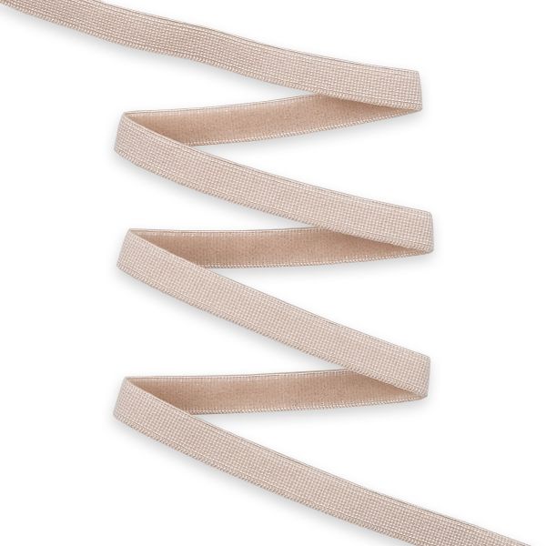 Резинка бельевая (бретелечная) матовая 8.0 мм / 50 метров, пудровый, (МL195.008)