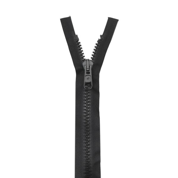 Молния трактор Arta Т8 (8 мм) 2 зам., разъем., 95 см, цв. 077 черный, уп.5 шт