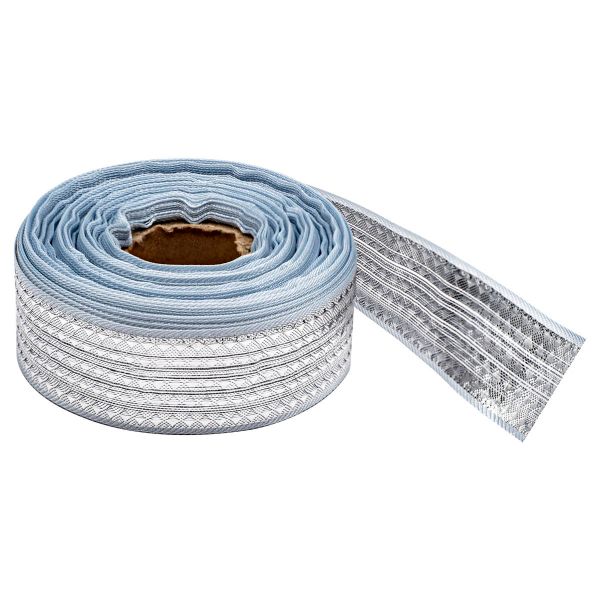 Лента декоративная подарочная 25.0 мм / 25±1 метров, рис.9015, 1 серебро, С3687Г17 Стрела-25