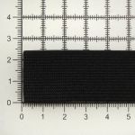 Резинка тканая 25.0 мм / 20 метров, черный