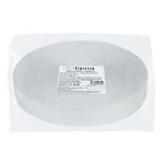 Тесьма (лента) киперная п/э с люрексом 30 мм / 50 метров, белый-серебристый/white-silver, Gamma TPTL-30