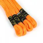 Мулине ПНК им.Кирова цв.0706 оранжевый, 24 мотка по 8 метров