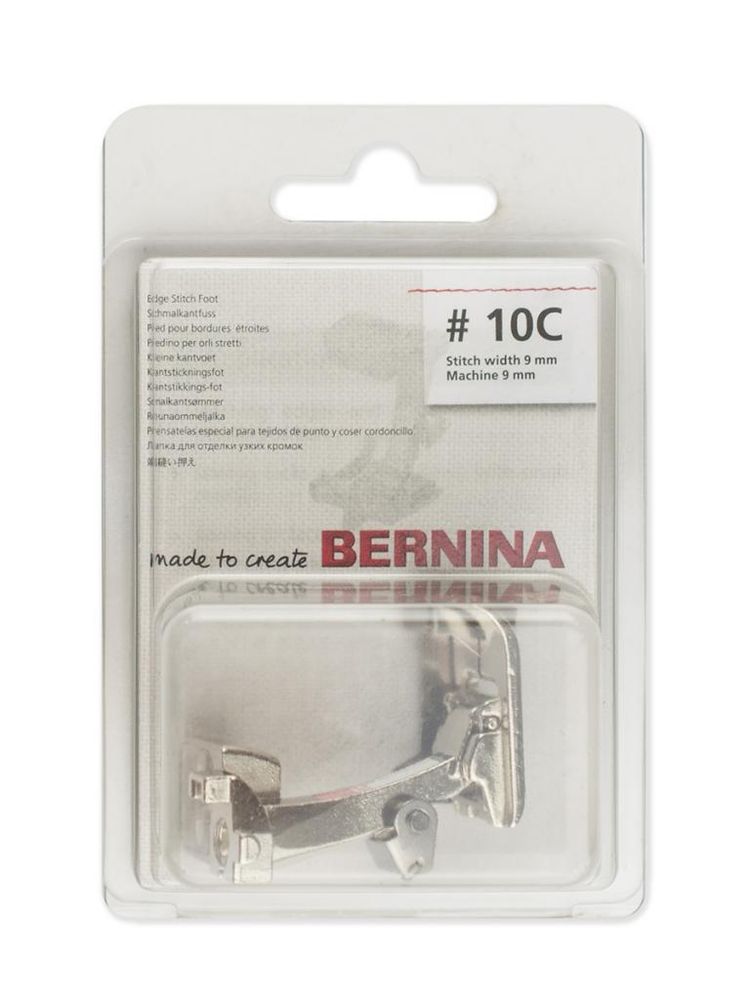 Лапка №10C узкокромочная 9 мм Bernina, 008 877 75 00, Bernina, 1 шт