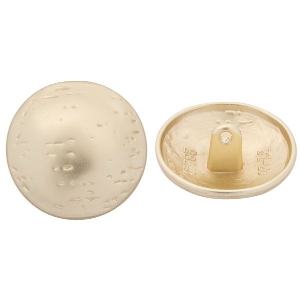 Пуговицы на ножке 36L=23 мм, металл, M.Gold (матовый золотой), 10 шт, MP21