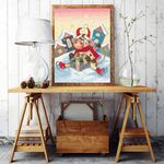 Алмазная (кристальная) мозаика Фрея, Бычок, 30х40 см